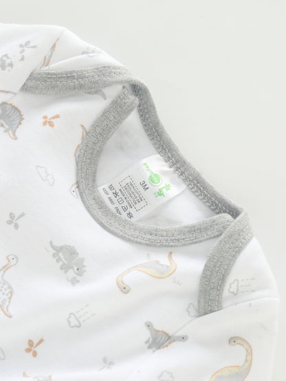 3PCS Infant Baby Nette Grafik einteilige Kleidung Für Jungen Und Mädchen, Neugeborenen Reine Baumwolle Sommer Strampler neugeborene kleidung