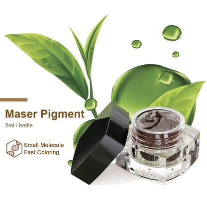 Maser Microblading Pigment Professional Eyebrow Micro Tattoo Ink Eyeliner Lips Makeup Tattoo Pigment Microblading Ink.