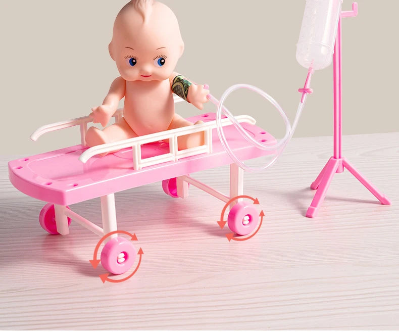 Children Doctor Play Set Simulation Nurse Toy Doctor Accessories for Kids Home Play Toys Doctor Set Toy Gift for Kids Boys Girls.