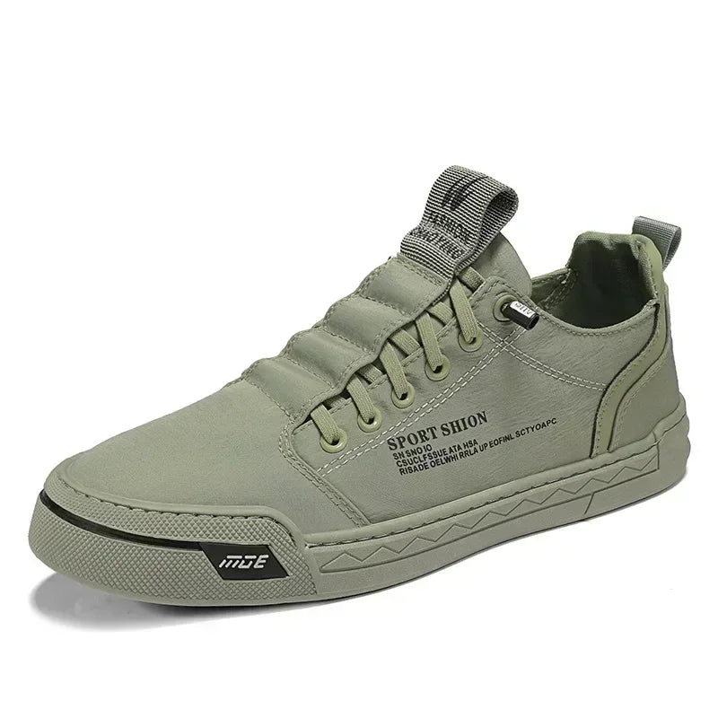 Neue Turnschuhe Leinwand Schuhe für Männer im Angebot Herbst Atmungsaktive Slip auf Männliche Turnschuhe Flache Vulkanisierte Schuhe Eis Seide Tenis Masculino