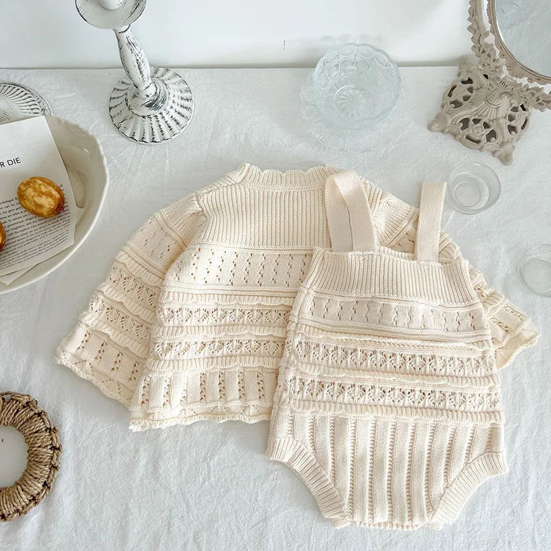 MILANCEL 2023 Baby-Bodys, gestrickt, für Kleinkinder, Mädchen, Kleidung, Kleinkinder, einteilig, Jungenkleidung.