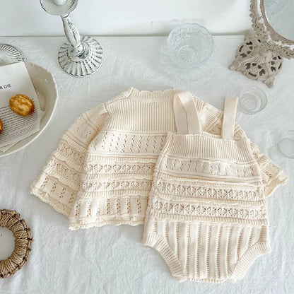 MILANCEL 2023 Baby-Bodys, gestrickt, für Kleinkinder, Mädchen, Kleidung, Kleinkinder, einteilig, Jungenkleidung.