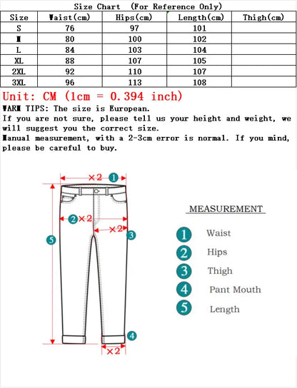 Men Casual Pencil Jeans Male Elastic Multi Pocket Small Slim High Street Denim Pants Wash Solid Color Mid Waist Cargo Jeans.