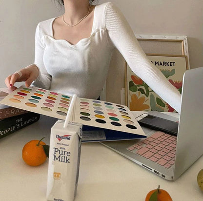 Gestrickte Pullover Frauen Vintage Solide Pullover Herbst Winter Koreanische Elegante Dünne Strickwaren Quadrat Kragen Alle Spiel Jumper Neue.