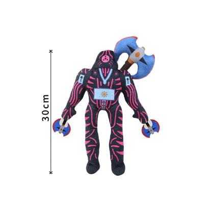 2025 new Skibidi Toilet Clockman Titan TV Man Speakerman Plush Horror Game Cartoon Stuffed Doll Kids Birthday Christmas Gifts.