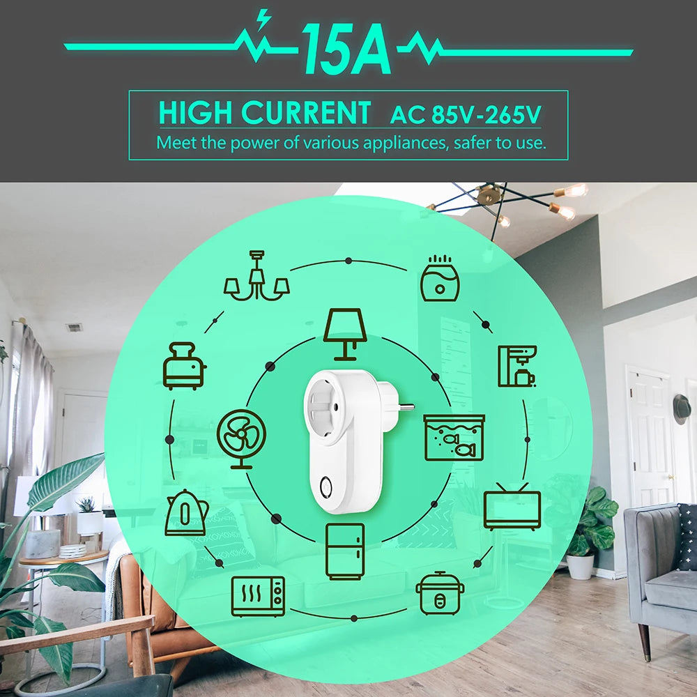 433 Mhz Drahtlose Steckdose Fernbedienung AUF OFF Smart Plug EU FR Mit Wand Schalter Steckdose 15A 220 V für Home Appliance Licht Fan.