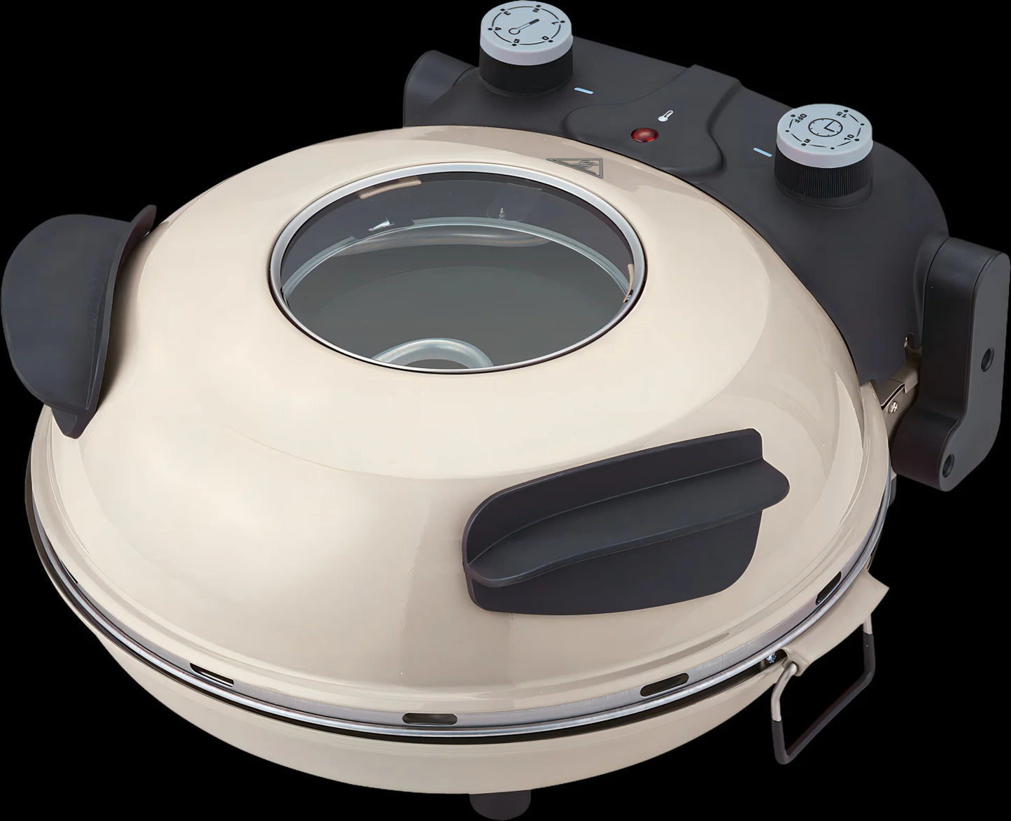 Transparentes Beobachtungsfenster, Pizzaofen, 30,5 cm, individuelle Pizzamaschine, schnelle Erwärmung, DIY, multifunktional