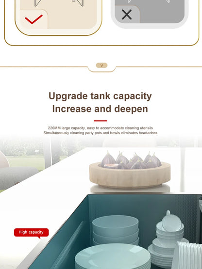 Waterfall Sink Kitchen Stainless Steel Topmount Sink Embossed Large Single Slot Wash Basin With Multifunction Tank Low Price