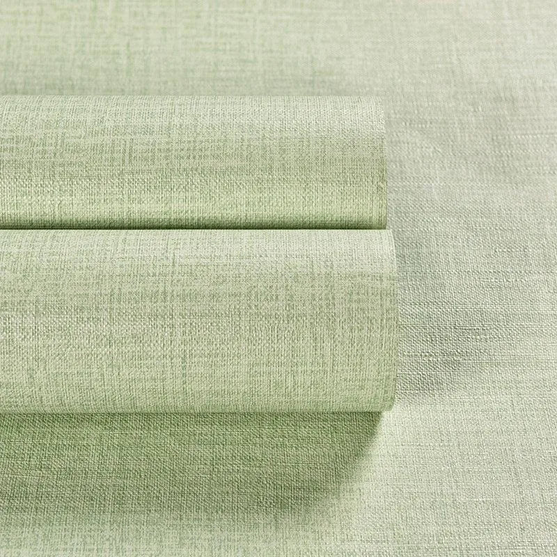 Selbstklebende Tapete, wasserdicht, einfarbig, Leinenmuster, Wohnzimmer, Schlafzimmer, Zimmer, Schrank, Dekoration, Aufkleber