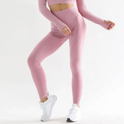 Seamless Yoga Pants Fitness Short Sleeve Quick Dry Long Pants Yoga Suit Set Sportswear Underwear Exercise Shorts AE Stock.