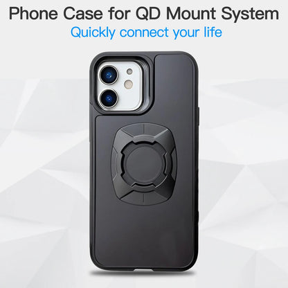 Twsit Lock Phone Case Holder MotorCycle Bicycle iPhone case Quick Lock Fit for Quad System Phone Mount/Holder 14 15 16 Pro Max.