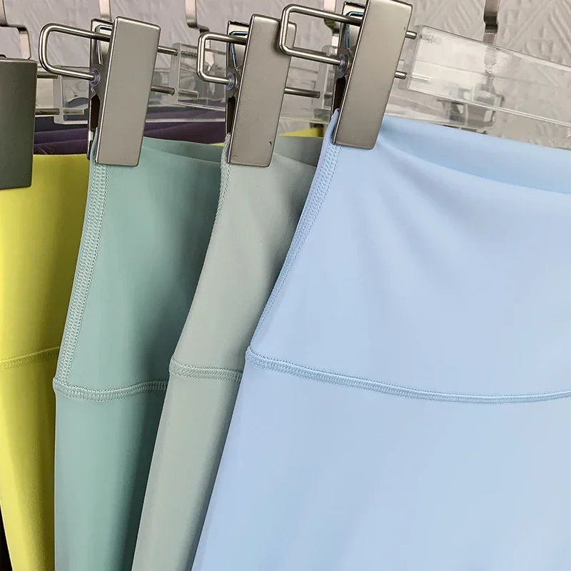 Summer Hot Sale Yoga Leggings High Waist Breathable Quick Drying Yoga Pants Fitness Running Cycling Workout Gym Clothing.