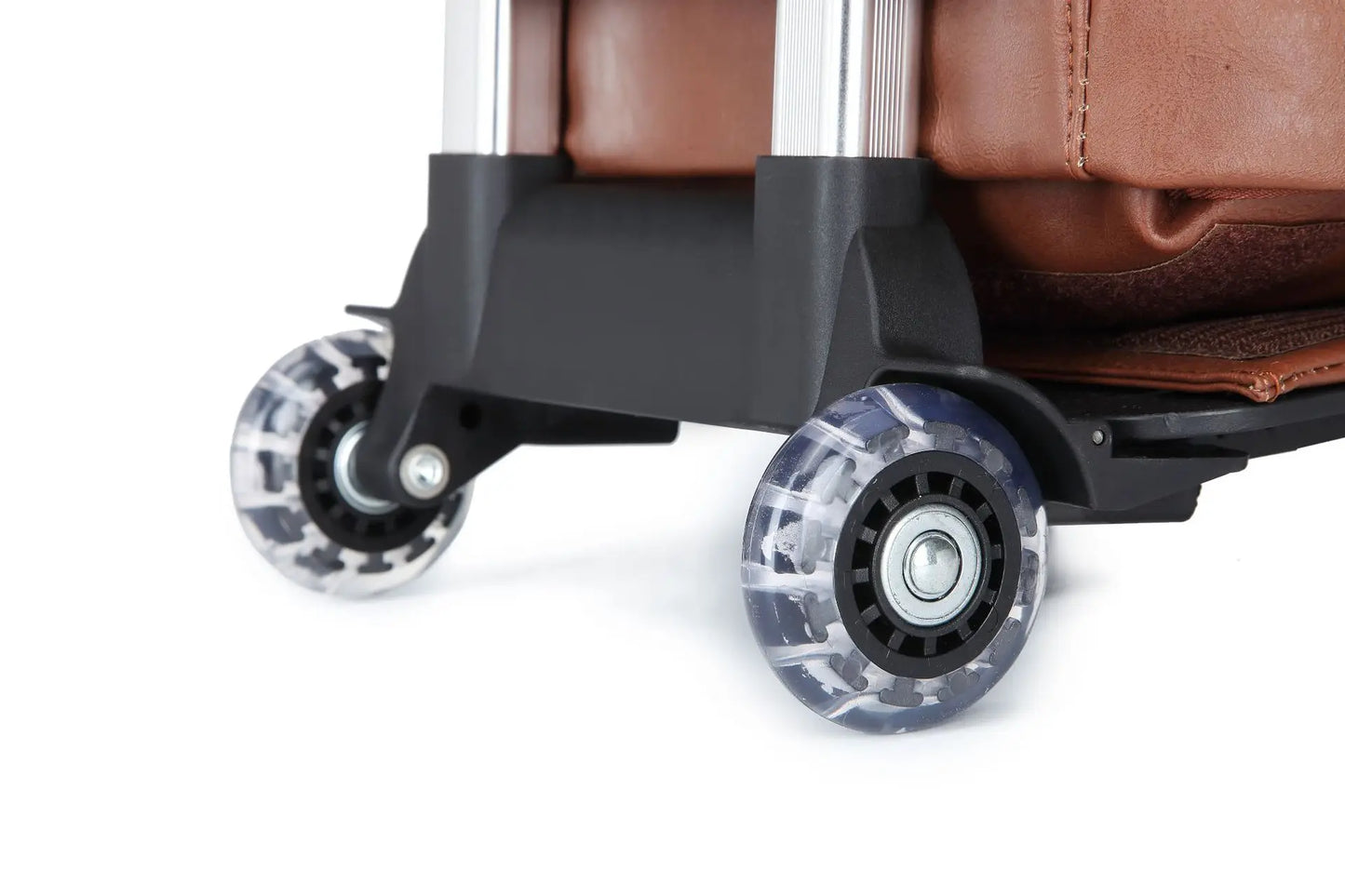 2025, neue wasserdichte Leder-Tasche mit großer Kapazität, abnehmbarer Trolley-Handtasche, Anzug, Kleidung, Reisetasche, Business, umwandelbare Gepäcktasche.