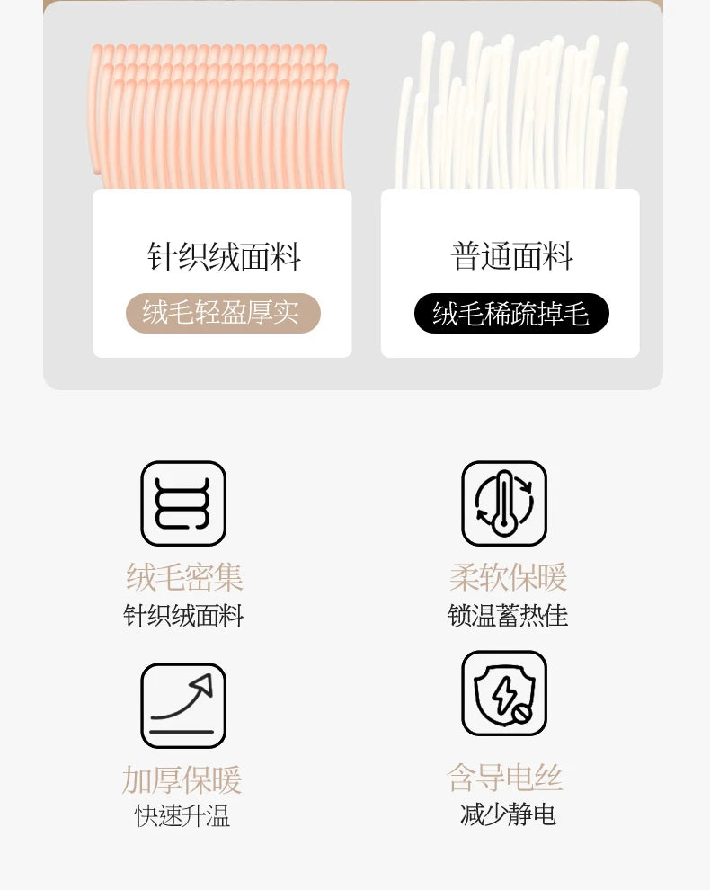 Heart Pattern Coral Fleece Blanket Autumn Winter Double Layer Thicken Warm Plush Blanket for Bed Fluffy Soft Sofa Throw Blankets.