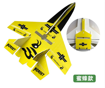 Fixed Wing Model Su27 RC Airplane With Microzone MC6C Transmitter with Receiver and Structure Parts For DIY F22 RC Aircraft