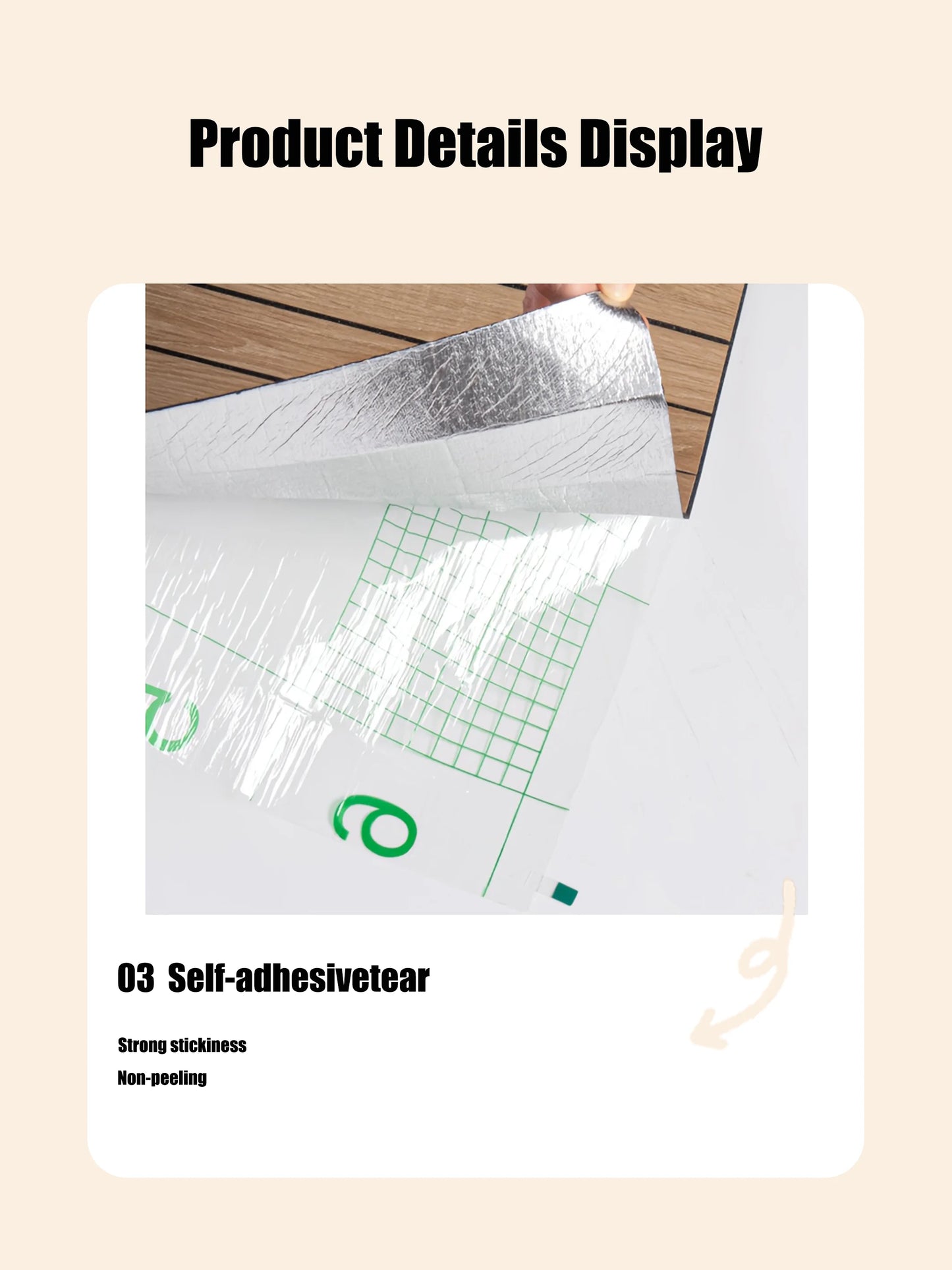 Selbstklebende wasserdichte Verdickungs-Trennwand-Tapete, neuer 3D-40-cm-Gitter-Wandaufkleber, Hintergrund, Wanddekoration, Wandplatte