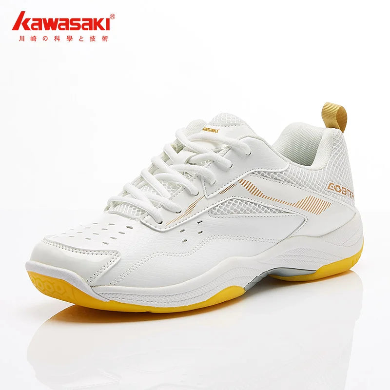 Kawasaki New Badminton Shoes Sneakers Mens Tennis Breathable Anti-Slippery Sport Shoes for Men Women K-065D