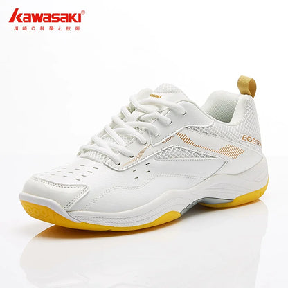 Kawasaki New Badminton Shoes Sneakers Mens Tennis Breathable Anti-Slippery Sport Shoes for Men Women K-065D