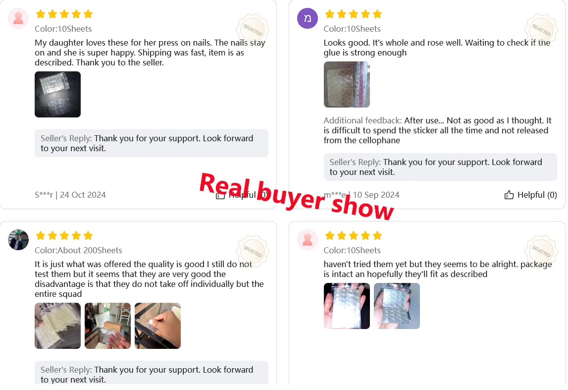 6000Pcs Double-Sided Nail Adhesive Stickers Waterproof Breathable Transparent False Nail Glue Sticker Jelly Nail Tips DIY Tools.