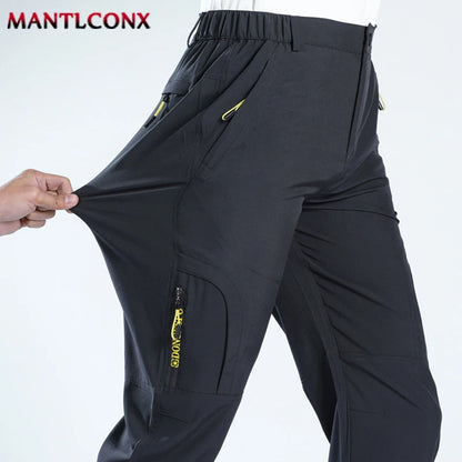 XL-5XL Lightweight Thin Summer Pants for Men Sweatpants Stretch Quick Dry Trousers Men Hiking Camping Men's Pants Joggers Summer