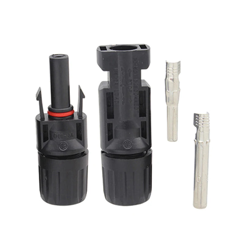 10/20/50/100/300/400PCS Photovoltaic Solar Connector Kit Plug 1000V 30A connectors for solar panels PV/MC Cable 2.5/4/6mm².