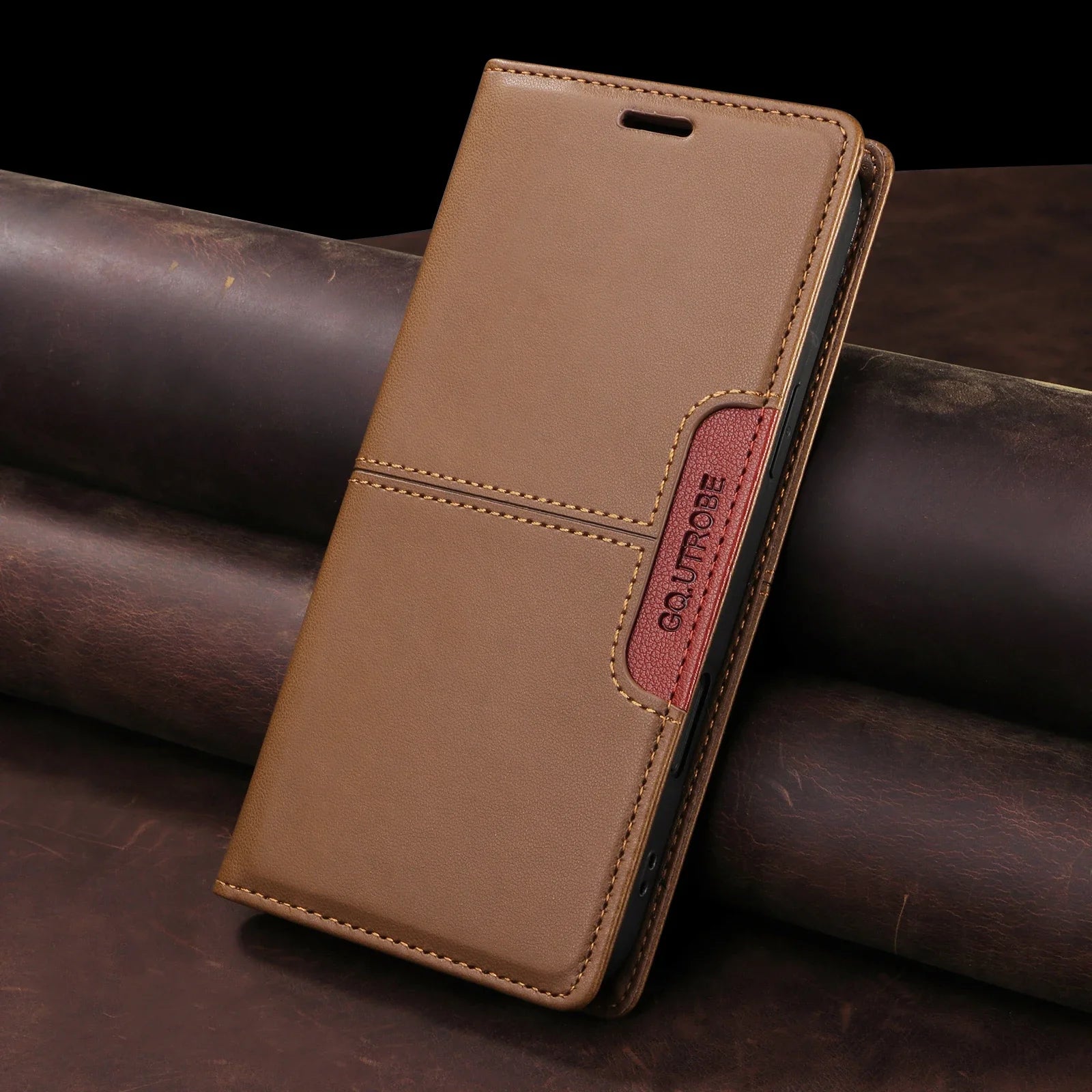 Leather Phone Case for Xiaomi Mi 14T 13T 12T 11T Pro Magnetic Flip Wallet for Mi Poco X7 X6 X5 F6 M6 Pro X3 F3 Card Wallet Cover.