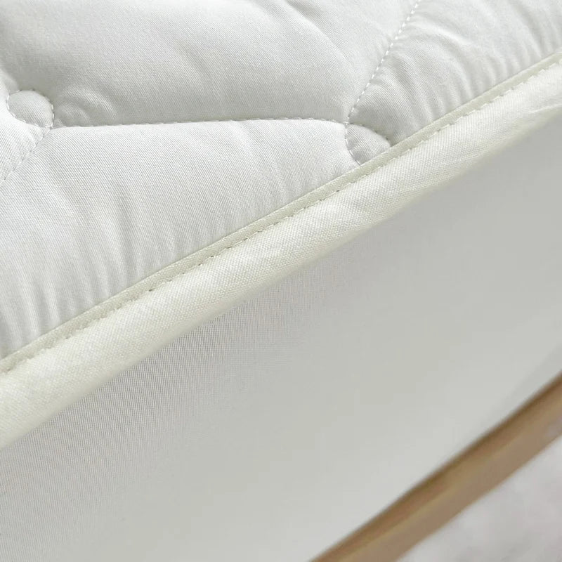 3pcs Waterproof Bedding Set 1pc Mattress Cover 2pcs Pillowcase Soft Comfortable Fitted Sheet Washable Durable Mattress Protector