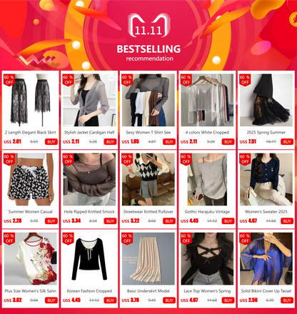 2 Length Elegant Black Skirt White Lace Transparent Long Tulle Skirt Ladies Elastic High Waist Beach Midi Skirt Drop shipping.