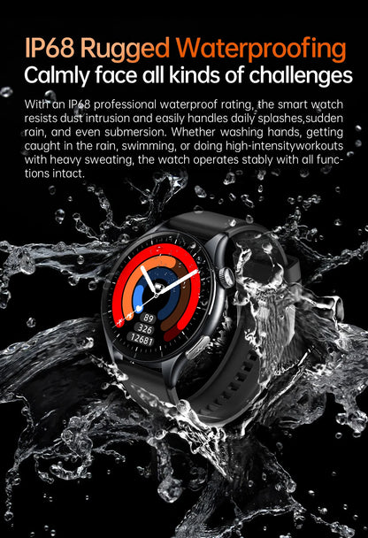 2025 New For HUAWEI Health MonitorUric Acid Blood Pressure Blood oxygen Body Analysis Smart Watch ECG+PPG Clock Smartwatch Men