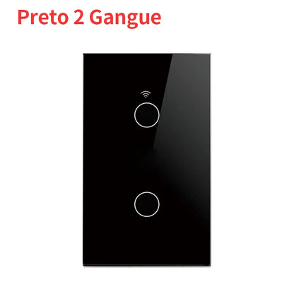 Tuya WiFi Touch Wand Smart Switch 1/2/3 Gang Licht Schalter Ohne Neutral Linie Smart Leben APP Steuerung unterstützung Alexa Google Hause