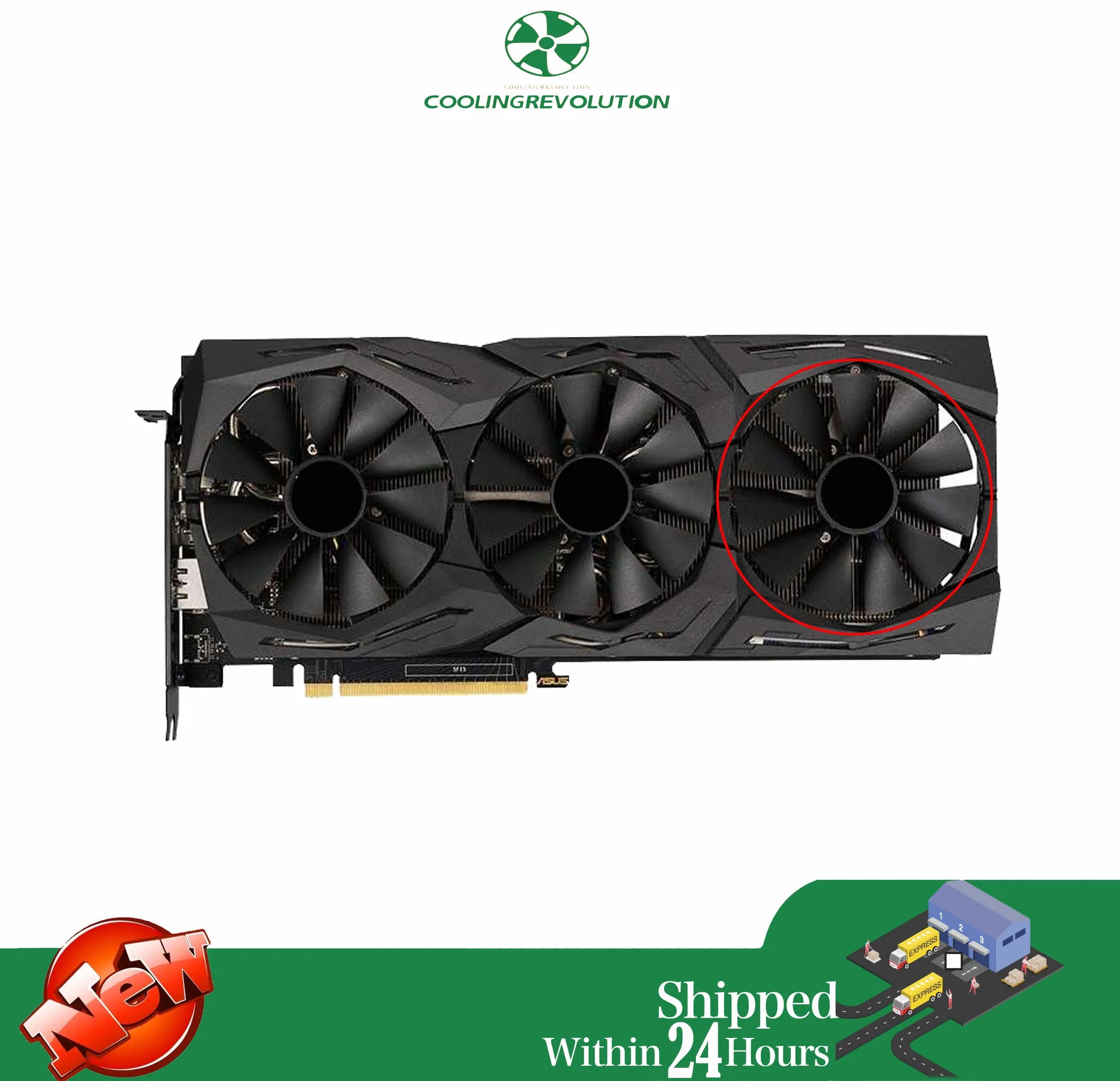 FDC10U12S9-C FDC10H12S9C size 87mm 3holes For ASUS ROG STRIX RTX 2070 O8G GAMING Graphic Card Cooling Fan.