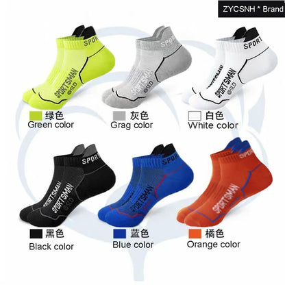 5/10Pairs High Quality Men Ankle Socks Breathable Sports Socks Mesh Casual Athletic Summer Thin Cut Short Sokken Size 38-44.
