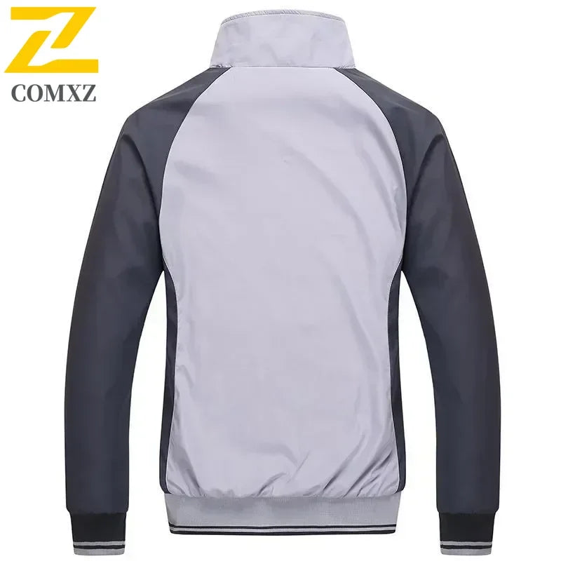 Men Sportswear New Spring Autumn Tracksuit 2 Piece Sets Sports Suit Jacket+Pant Sweatsuit Male Fashion Print Clothing Size L-5XL.