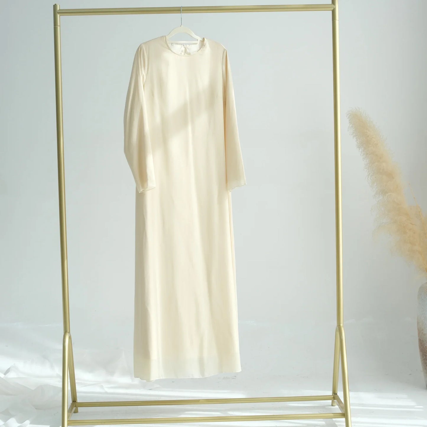 Chiffon Sheer Open Abaya Set Hijabi Muslim Women Party Ramadan Islamic Clothing  Dubai Turkey Kaftan Crepe Kimono Open Abayas