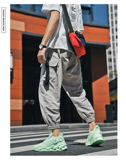 Men Shoes Breathable Fashion Mesh Running Shoes Man High Quality Unisex Light Tennis Baskets Athletic 2023 Sneakers for Men