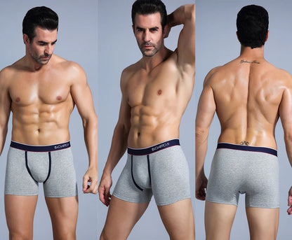 4 stücke Baumwolle Boxer Für Mann Unterwäsche Sexy Druck Schlüpfer der Männer Plus Größe Marken Camouflage Herren Unterhose Shorts