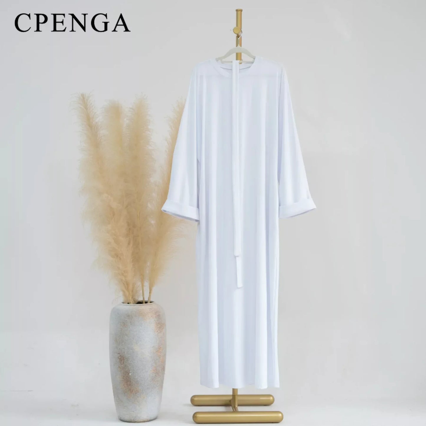 2023 Autumn Winter Knitted Dress Muslim Women Abaya Female Arabic Turkey Modest Dresses New Warm Long Robe Islam Clothing