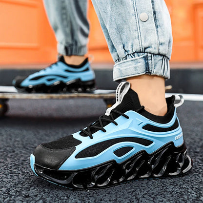 YRZL Mens Athletic Shoes 2025 Breathable Running Shoes Men Lightweight Sneakers Comfortable Walking Shoes Anti Slip Sports Shoes.