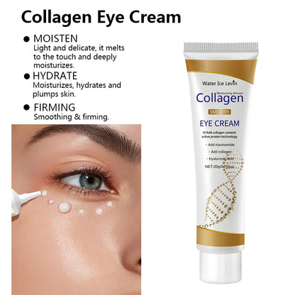 Collagen Eye Cream skincare Anti Dark Circles Eye Bags Firming Moisturizing skincare Eyes Cream Skin Care for Eyes.