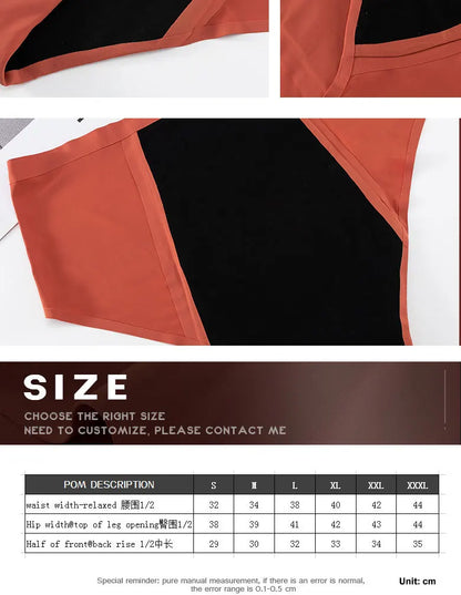 Period Panties Leakproof Washable Sanitary Napkin Insert Cross-Border plus Size Seamless Period Underwear.