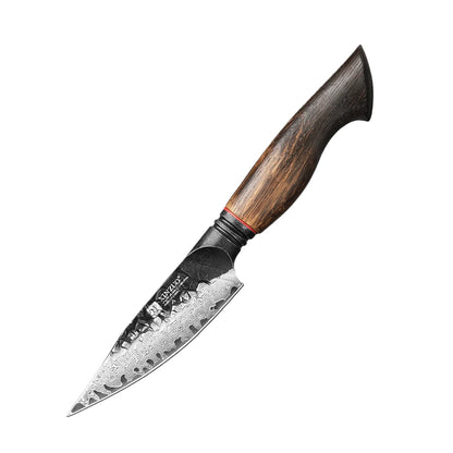 XINZUO 1-5PCS Damascus Steel Kitchen Knife 10Cr15CoMov Steel Core Chopping Vegetables And Fruits Household Kitchen Knife