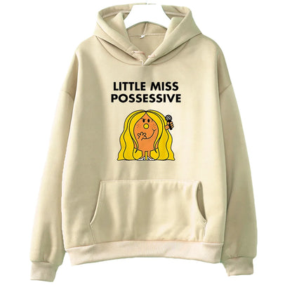 Tate McRae Little Miss™ Possessive Hoodies Tate Mcrae World Tour Hoody Merch Fan Gift Unisex Pullover Tops Streetwear Unisex Top.