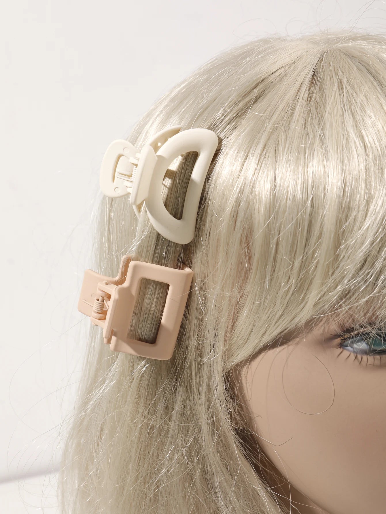 10 Pcs Pink Small Claw Clips Set,Matte Tiny Flower Jaw Clips for Women Girls,5 Style Nonslip for Thin Medium Fine Hair