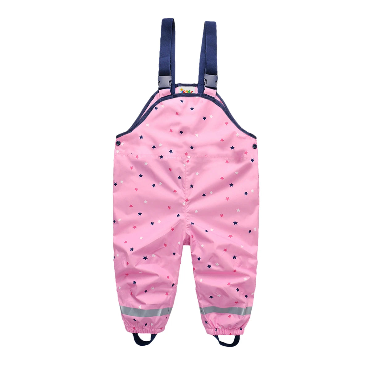 HONEYKING Children's Clothing Sets Raincoat Suit Baby Waterproof Overalls Pants Girls Jumpsuit For Kids Jacket And Trousers Set.