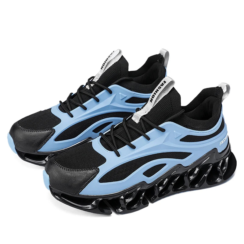 YRZL Mens Athletic Shoes 2025 Breathable Running Shoes Men Lightweight Sneakers Comfortable Walking Shoes Anti Slip Sports Shoes.