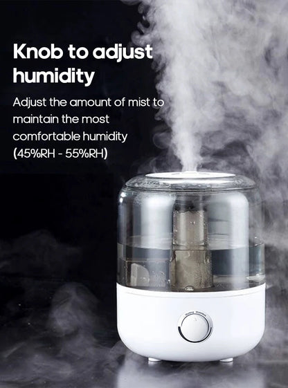 KINSCOTER 3L Air Humidifier Professional Large Capacity Home Humidifier Plant Mist Aroma Diffuser with Remote Control Timer.