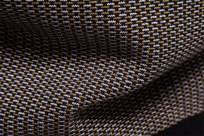 AIOPESON Classic Striped Knitwear Men Cotton Blend Sweater Mock Neck Warm Thickened Old Money Luxury Winter Sweaters for Men.