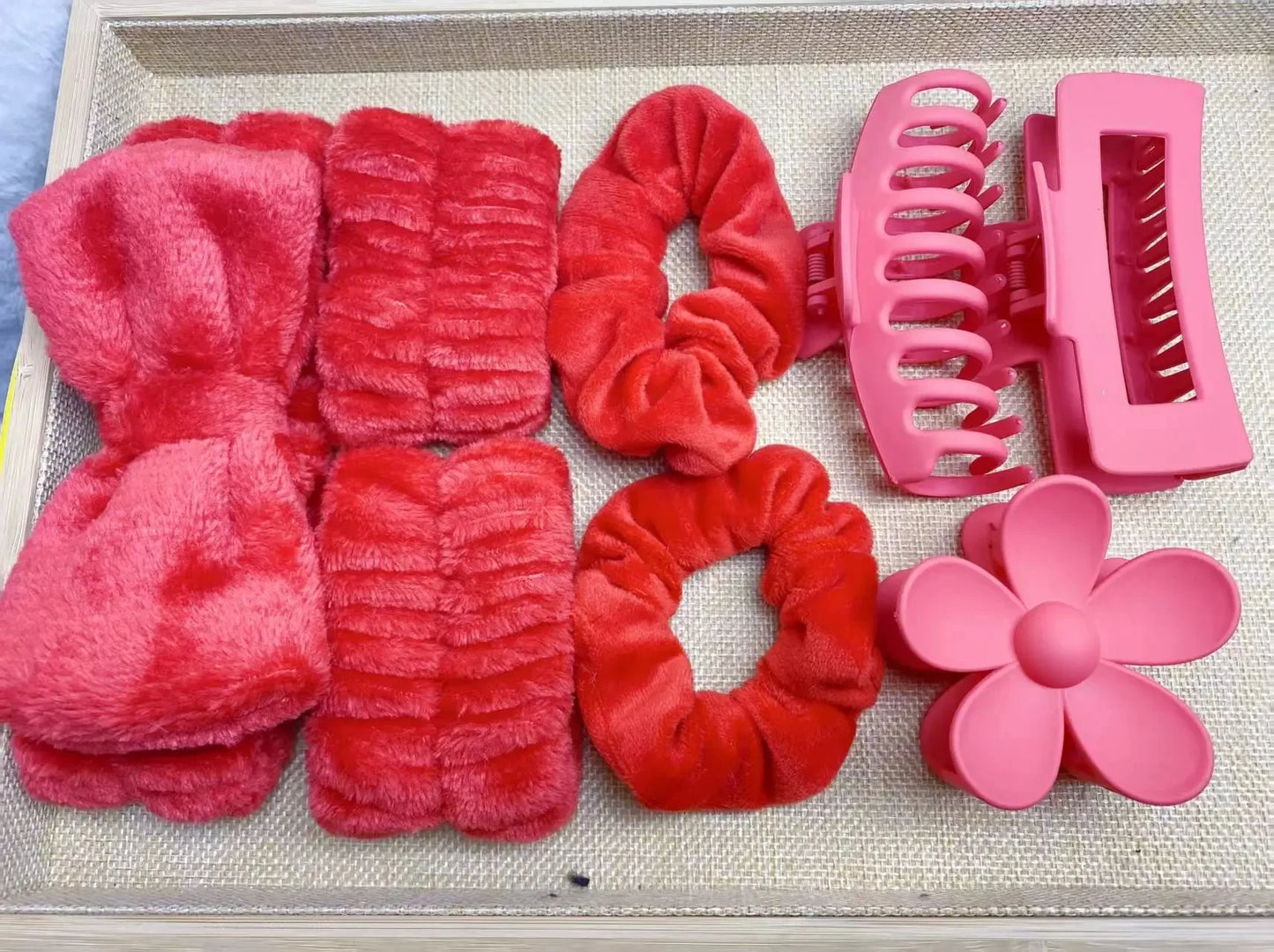 Matte Butterfly Knot Hair Ties Women's Hair Accessories Elastic Hair Bands Floral Hair Clips Autumn Winter New Style Hair Access.