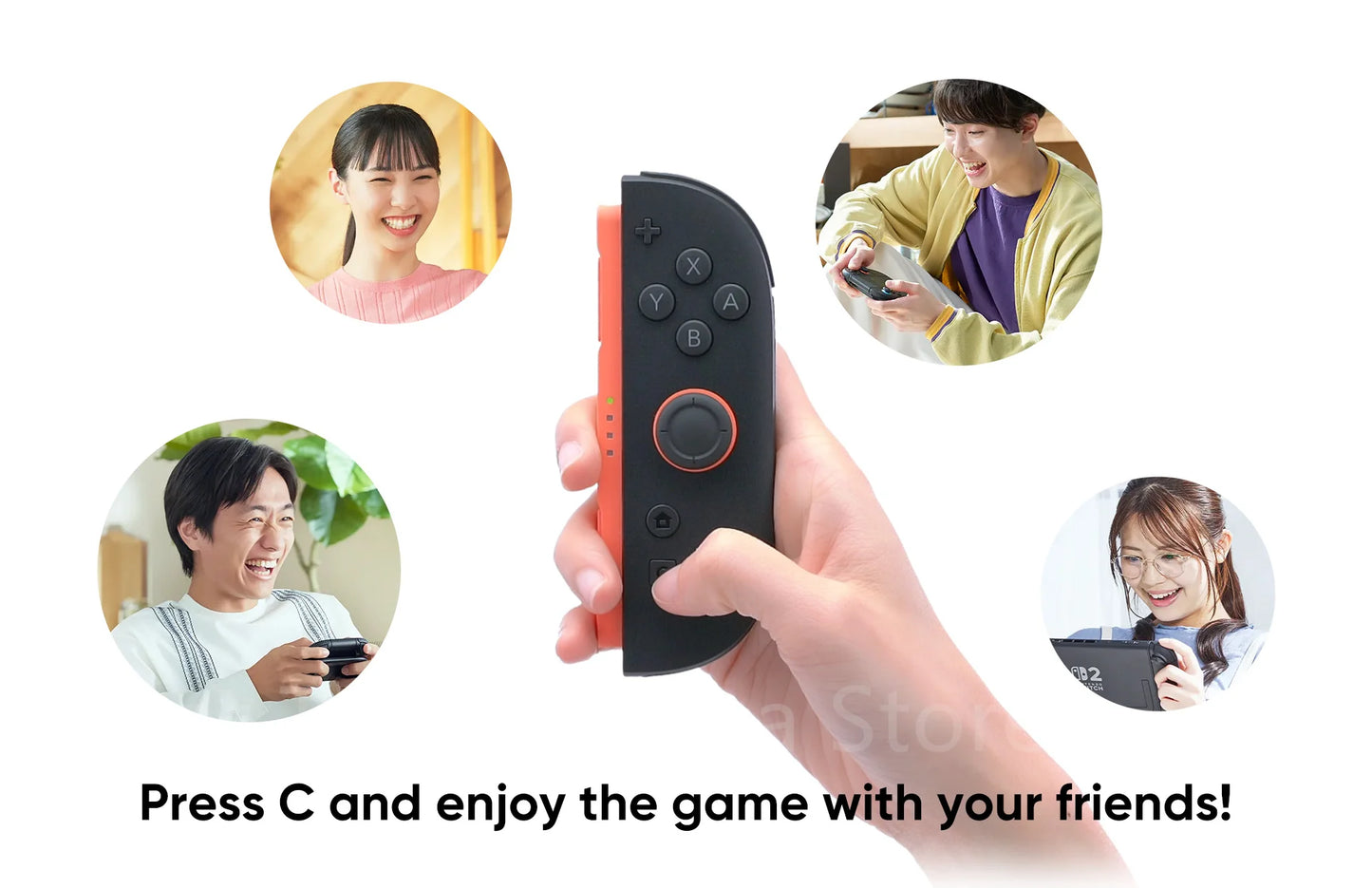 Nintendo Switch 2 7.9'' Screen Joy‑Con Handle Enhanced Audio Adjustable Console Includes Mario Kart World NS2 Original.