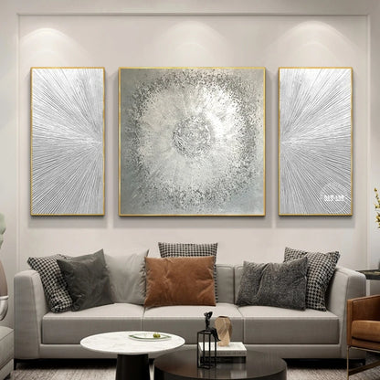 New Arrival Modern Abstract Golden Mountain Landscape Oil Paintings On Canvas China Artwork Wall Decor For Room Unframed